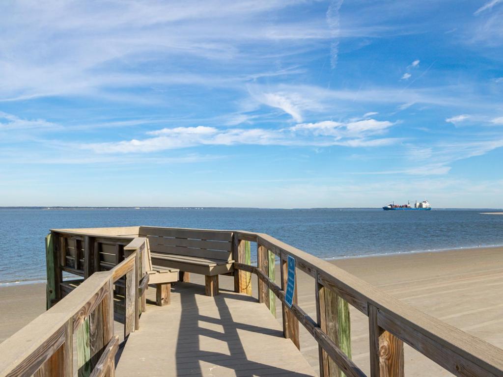 Beach Racquet A133 Lägenhet Tybee Island Exteriör bild